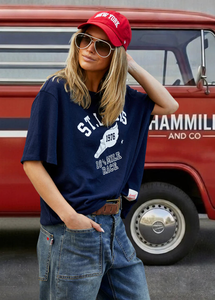 St Louis Tee Navy