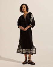 Load image into Gallery viewer, sundial dress - black
