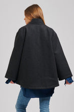 Load image into Gallery viewer, The Allegra Relaxed Wool Blend Jacket - Charcoal