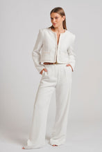 Load image into Gallery viewer, The Audrey Boucle Jacket - Ivory