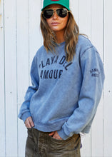 Load image into Gallery viewer, Faded Grey Playa Del Amour Sweat