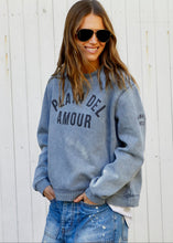 Load image into Gallery viewer, Faded Grey Playa Del Amour Sweat