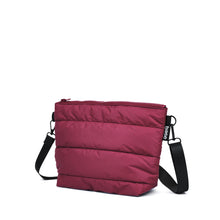 Load image into Gallery viewer, stash base crossbody (cloud) - burgundy