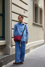 Load image into Gallery viewer, stash base crossbody (cloud) - burgundy