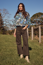 Load image into Gallery viewer, crescendo top - forest blur