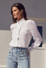 Load image into Gallery viewer, dialect top - porcelain