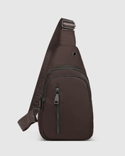 Load image into Gallery viewer, Boyd Nylon Sling Bag Chocolate