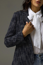Load image into Gallery viewer, poise jacket - black/white boucle