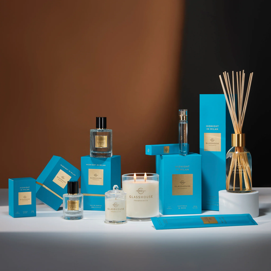 Midnight in Milan | 60g Soy Candle | Saffron & Rose