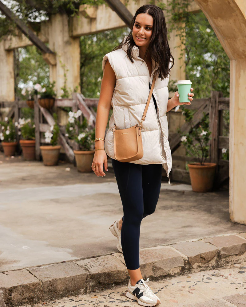 Parker Phone Crossbody Bag camel