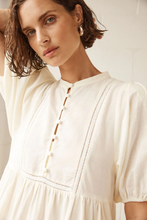 Load image into Gallery viewer, helm dress - cream broderie