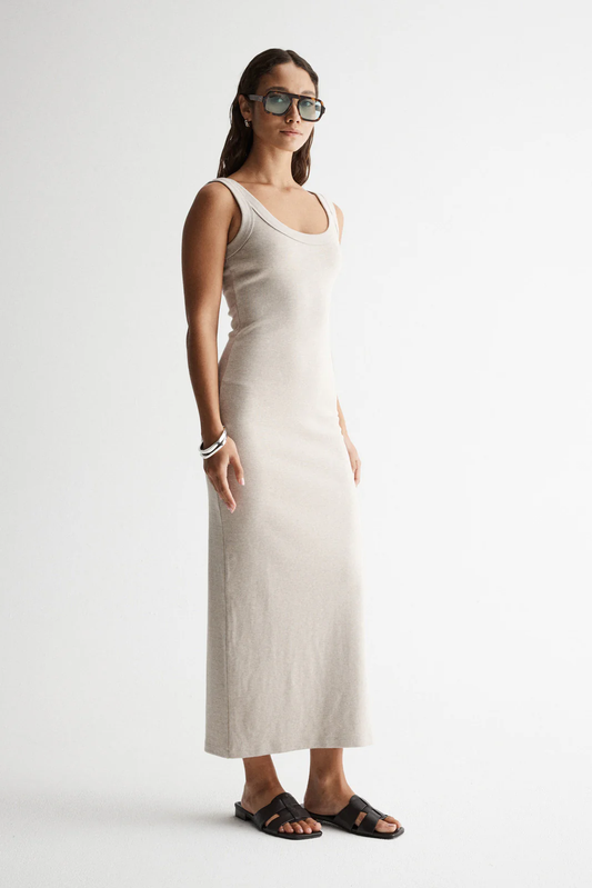 Sienna Tank Dress OAT MARLE