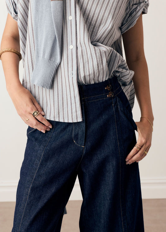 Anise Crop Pant Denim