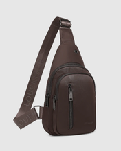 Load image into Gallery viewer, Boyd Nylon Sling Bag Chocolate