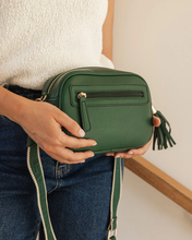 Load image into Gallery viewer, Jacinta Gia Crossbody Bag Forest Green