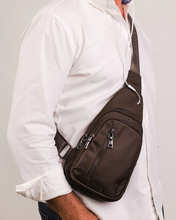Load image into Gallery viewer, Boyd Nylon Sling Bag Chocolate