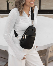 Load image into Gallery viewer, Bella Sling Bag Black