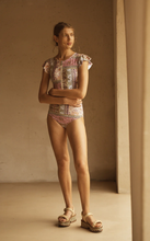 Load image into Gallery viewer, SONTUOSA Ruffle Sleeve One Piece