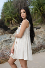 Load image into Gallery viewer, Harper Linen Dress Oatmeal