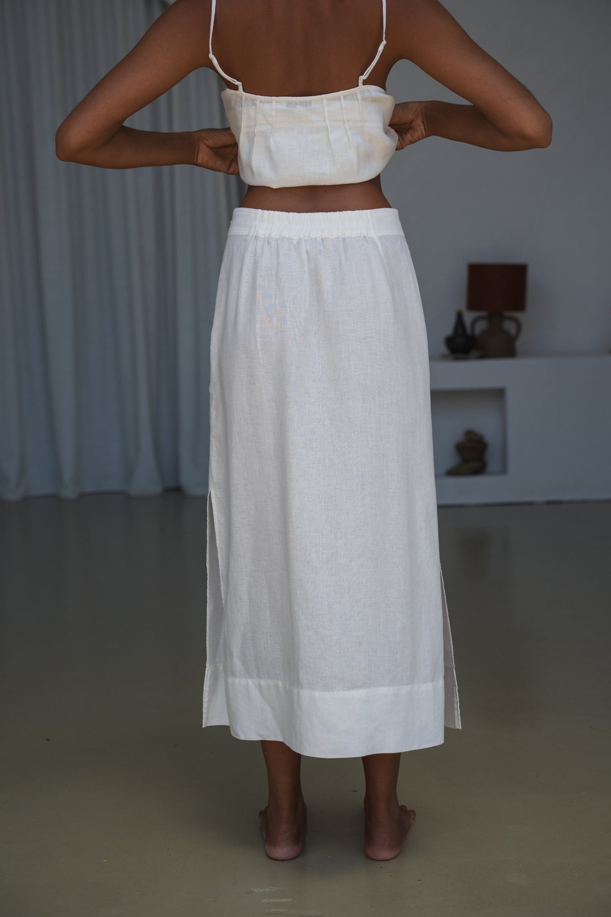 Nadi Skirt Ivory