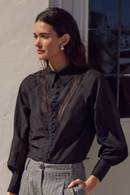 Load image into Gallery viewer, purvey top - black