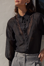 Load image into Gallery viewer, purvey top - black