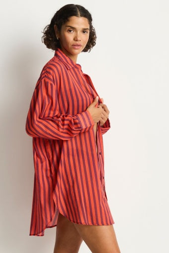 Vacay Cruise Shirt Spice Red