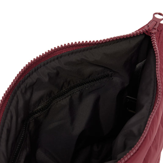 stash base crossbody (cloud) - burgundy