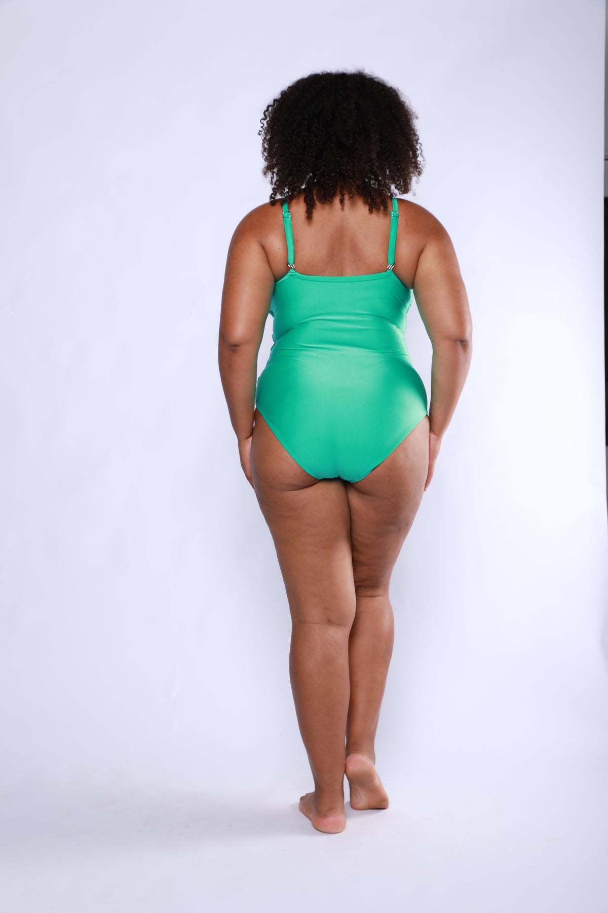 Criss Cross One Piece - Mint Green