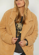 Load image into Gallery viewer, Rodeo Natural Super Light Teddy Coat