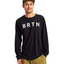 Load image into Gallery viewer, Burton BRTN Long Sleeve T-Shirt - True Black