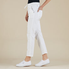 Load image into Gallery viewer, Lightweight Jogger Jean - White