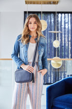 Load image into Gallery viewer, Military Denim Jacket