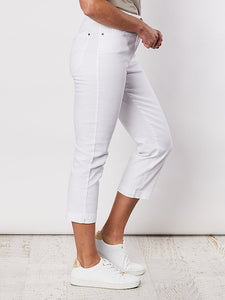 Miracle Cropped Jeans | WHITE