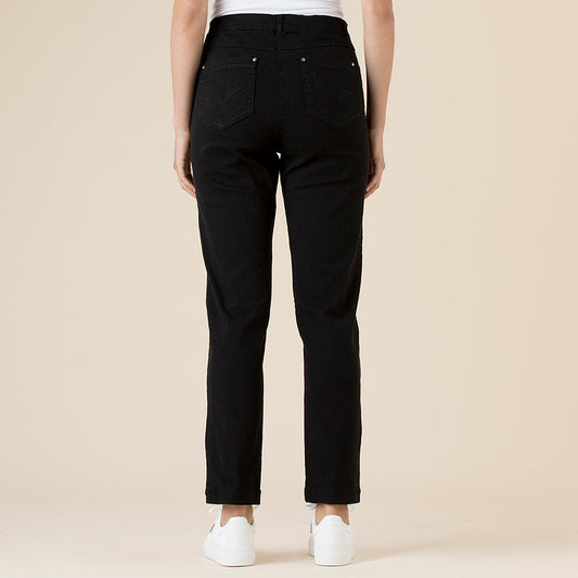 Slim Leg Miracle Denim Jean | Black