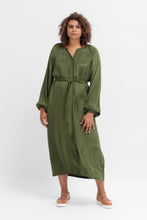 Load image into Gallery viewer, Osten Shirt Dress - Olive