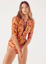 Load image into Gallery viewer, Bree Half Sleeve One Piece Peonia