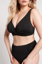 Load image into Gallery viewer, Eco Essentials G Cup Cross Front Bra Black