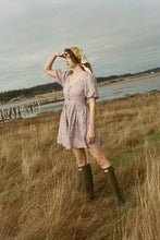 Load image into Gallery viewer, Frida Mini Dress - Piper Lavendar