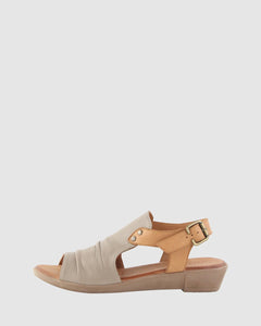 Bueno Footwear Australia  Aliah Sandal | Darkstone Coconut