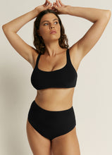 Load image into Gallery viewer, Jets Australia Swimwear, Australian Swimwear, Resortwear, Swim, Yamba Swim, Swimming YambaJETSET HIGH WAIST PANT | BLACK