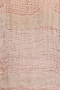 Box Top NETTA - Rosa Naturale Stripe