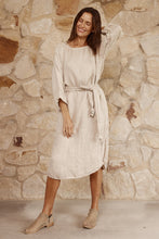 Load image into Gallery viewer, Positano Dress with Sash Cestinato Naturale