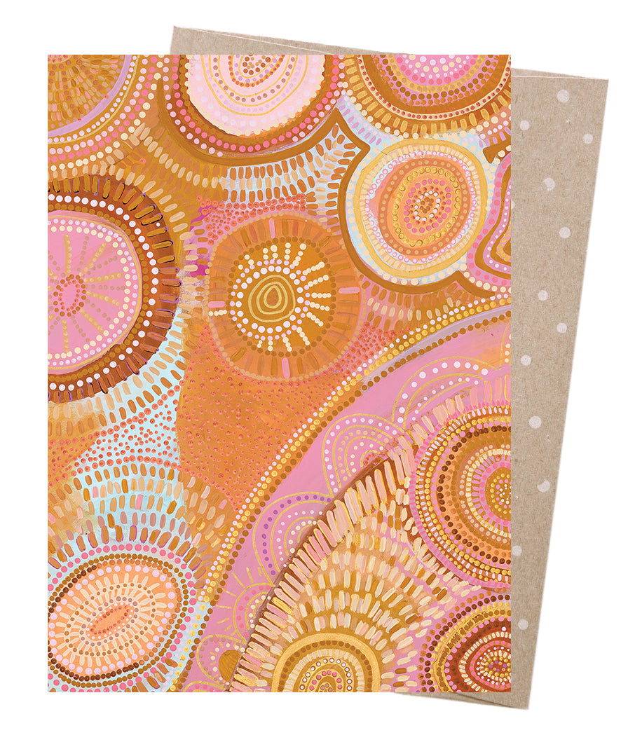 Greeting Card - The Seven Sisters II