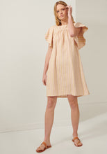 Load image into Gallery viewer, Mimosa Shift Dress - Peach Stripe