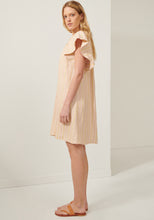 Load image into Gallery viewer, Mimosa Shift Dress - Peach Stripe