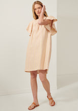 Load image into Gallery viewer, Mimosa Shift Dress - Peach Stripe