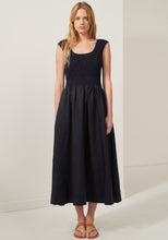 Load image into Gallery viewer, Ivy Shirred Dress - Ink