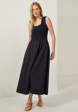 Load image into Gallery viewer, Ivy Shirred Dress - Ink