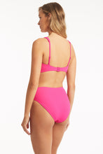 Load image into Gallery viewer, Vesper Square Neck Bra - Hot Pink